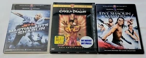 Enter The Dragon (SEALED), Martial Arts Of Shaolin & Five Shaolin Masters DVD - Bild 1 von 5