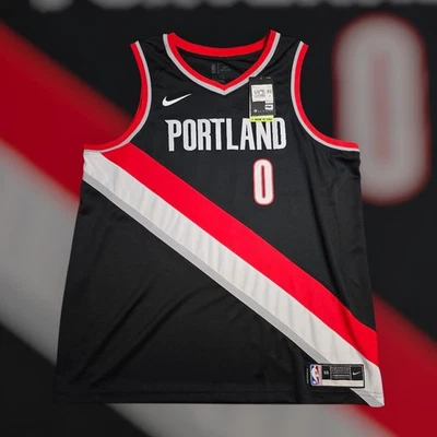 Damian Lillard Portland Trail Blazers Nike NBA Jersey Size 56/XXL Men's Dri-Fit - Image 1 of 4