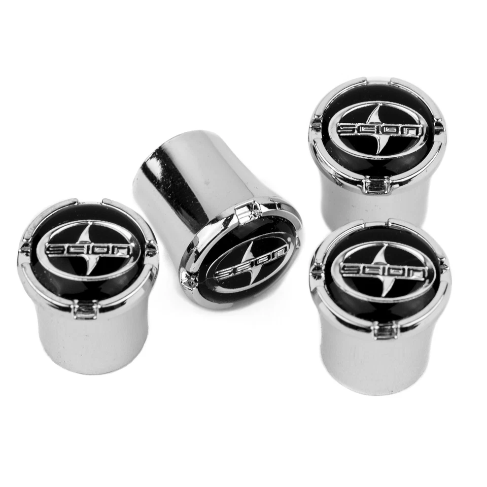 Tapas de vástago de válvula cromadas Scion Foto 1 de 2