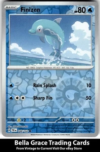 Finizen #048/162 SV05: Temporal Forces Pokemon Common Reverse Holo - Picture 1 of 2