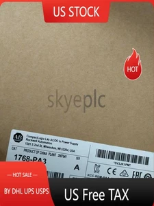 New AB 1768-PA3 SER A Compactlogix Power Supply 1768PA3 US Stock Factory Sealed - Picture 1 of 4