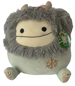 Squishmallow 20" Evita Bigfoot kariertes Stirnband Urlaub Winter Weihnachten 2022 - Bild 1 von 13