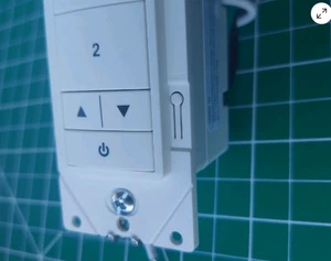 Wavelinx Lite Wallstation 120-277vac WWL3-RL-W con 3 pulsanti controllo a parete decorazione - Foto 1 di 6