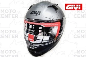 INTEGRALHELM GIVI 50.7F PHOBIA TITAN SCHWARZ MATT GRÖSSE L (60 cm.) - Bild 1 von 1