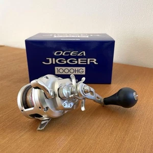 Shimano OCEA JIGGER 1000HG Handle Jigging Baitcasting Reel with box - Picture 1 of 20