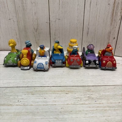 Lote de 7 coches fundidos a presión vintage de Plaza Sésamo años 80 Foto 1 de 4