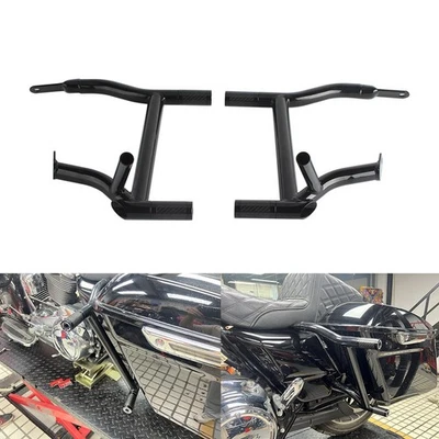 Protectores de riel para alforjas para Harley Touring Road King Street Glide Electra Glide Foto 1 de 4