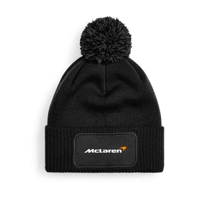 McLaren Car Motor Sport F1 Unisex Beanie Patch Printed Bobble Hat Winter Warm - Picture 1 of 1