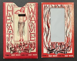 Vintage 1950’s “Heat Wave” Sexy Nude Naughty Novelty Toy Hula Dancer - Picture 1 of 2