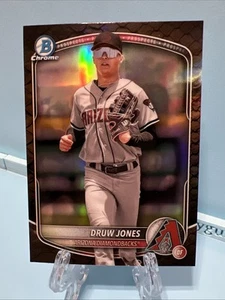 Bowman Chrome Reptilian SSP 2025 Druw Jones Arizona Diamondbacks inserción paralela - Imagen 1 de 6