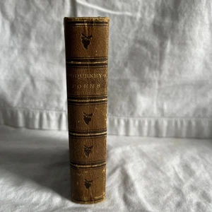 Antique Book~Poems by Lydia Sigourney Leather HC 1841 - Bild 1 von 20
