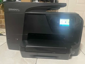 HP OfficeJet Pro 8710 – All-In-One Printer – USED – NO INK – FULLY WORKING! - Picture 1 of 10
