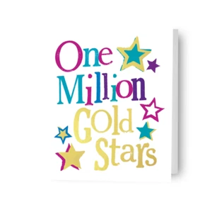 Congratulations Card "One in a Million" Well Done message Responsibly Resourced - Imagen 1 de 5