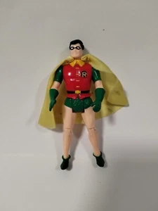 Super Powers Robin 100% completo con mantello figurina Kenner DC Comics vintage 1989 - Foto 1 di 12