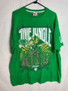 5ive Jungle & Co. Green Kings County Eagle Logo Short Sleeve T-Shirt 2XL - Picture 1 of 4