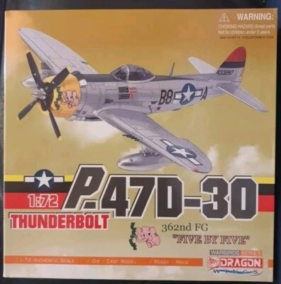 Dragon Wings Warbirds P-47D -30 Thunderbolt "Five By Five" item:50120 1:72 - Image 1 of 3