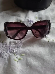 Fossil Damen Sonnenbrille Glitzer mit Original Etui - Bild 1 von 8