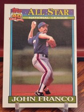 John Franco 1991 Topps #407 New York Mets