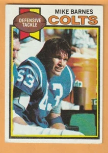 Mike Barnes Baltimore Colts 1979 Topps #398 Miami Hurricanes - Picture 1 of 2