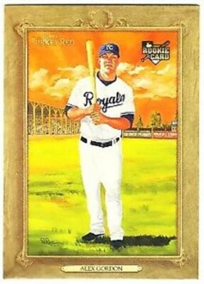 2007 Topps Turkey Red #29 Alex Gordon Rookie Card - Kansas City Royals - Image 1 of 2