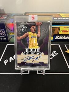 2015 D'Angelo Russell Totally Certified Roll Call Purple #/99 Rookie AUTO Sealed