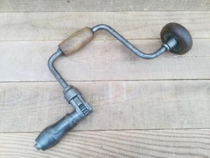 Vintage Carpentry Ratchet Brace 10” Sweep Jaws US Pat 12.12.11 - Picture 1 of 9