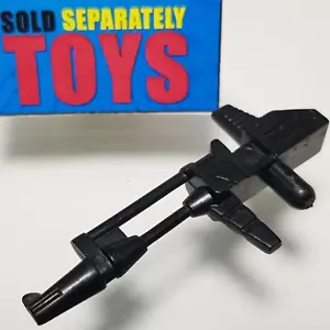 Vtg Transformers G1 Grapple & Inferno GUN Autobot black weapon accessory part - Picture 1 of 7
