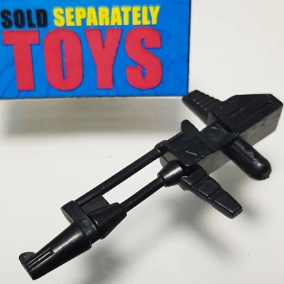 Vtg Transformers G1 Grapple & Inferno GUN Autobot black weapon accessory part - Image 1 of 4