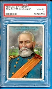 1911 T68 Heroes & Men of History - General Oliver Howard (RB) Psa 4 - Picture 1 of 2