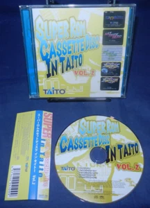 Super Rom Cassette Disc in TAITO Vol 2, CD-LN, JAPAN Game Music,w/Obi Strip, Man - Picture 1 of 4