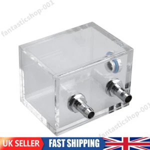 200ml Clear Water Tank Reservoir G1/4 2 Thread Full Transparent Water Cooler - Afbeelding 1 van 10
