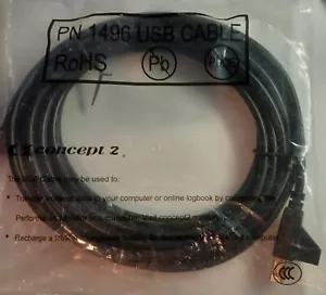 USB Cable for Concept 2 Rowing Machine Indoor Rower concept2 NEW - Picture 1 of 3