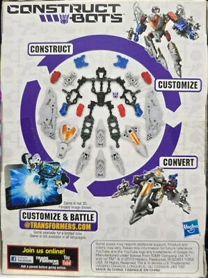 Transformers Construct Bots Starscream-Hasbro 2013  Foto 1 de 3