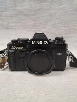 Minolta X-700 35mm SLR Film Camera Body Only Looks Great!! Untested - Image 1 of 4