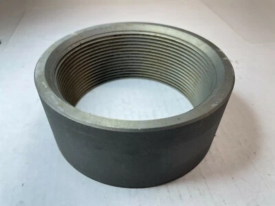 HALF COUPLING 4" NPT Threaded Extra Heavy XH Merchant Style - Image 1 of 4