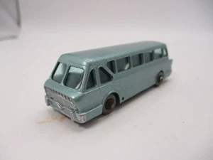 MATCHBOX LESNEY #40B LEYLAND ROYAL TIGER COACH RESTORED-MODIFIED, SEA MIST GPW - Picture 1 of 17