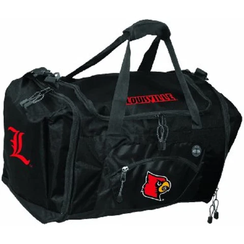 NCAA Louisville Cardinals Roadblock Duffle Cover