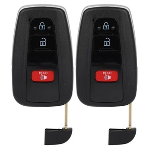 2X for 2018 2019 2020 Toyota C-HR Keyless Entry Remote Control Key Fob MOZBR1ET - Picture 1 of 8