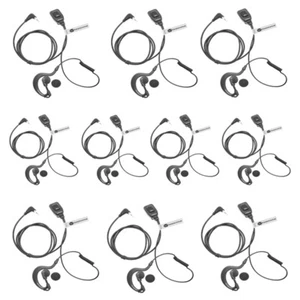 10 x Sepura 1 Pin Radio G-Form PTT Ohrhörer für SRP2000 SRP3000 SRH3500 SRH3800 - Bild 1 von 4