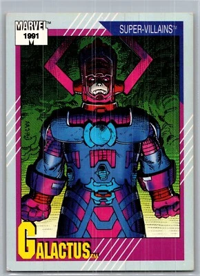 1991 Impel Marvel Universe Series II Super-Villains Galactus #59 - Image 1 of 2