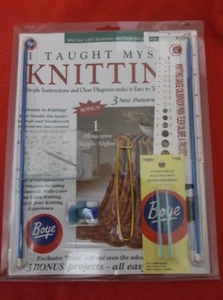  I Taught Myself to Crochet Kit #6398 Boye New In Package - Picture 1 of 3