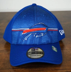 Buffalo Bills New Era 39THIRTY Fitted 3930 Flex Mütze Cap Unisex Blau Gr. M/L - Bild 1 von 4