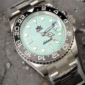 40mm Uhr Tiffany Dial Oyster SS Glide Lock Automatic 24 Jewel Seiko Movement - Bild 1 von 12