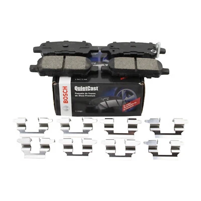 Juego Pastillas Freno Traseras Bosch QuietCast BC905 Para Nissan Infiniti Renault Suzuki Foto 1 de 4