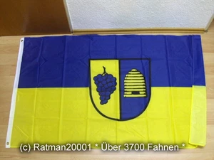 Fahne Flagge Korb Württemberg Digitaldruck - 90 x 150 - Bild 1 von 1