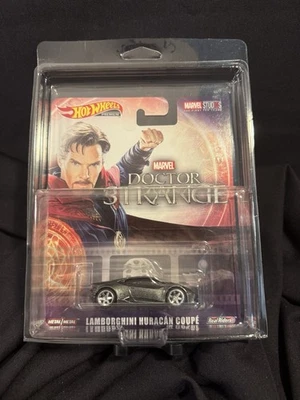 2018 Hot Wheels Marvel Premium Dr.Strange Lamborghini Huracan Coupe 1:64 - Image 1 of 2