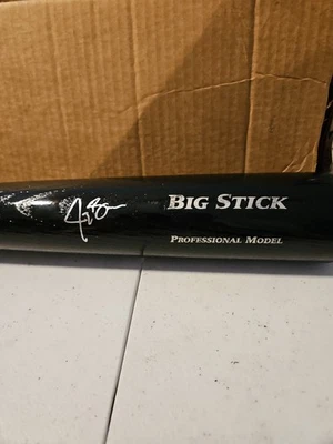JAY BRUCE AUTOGRAPH RAWLINGS BIG STICK BAT - Just Memorabilia COA   - Image 1 of 4