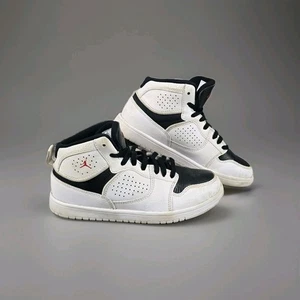 Nike Jordan Access Youth taglia US 3Y bianco nero Jumpman Mid Top AV7942-101 - Foto 1 di 13