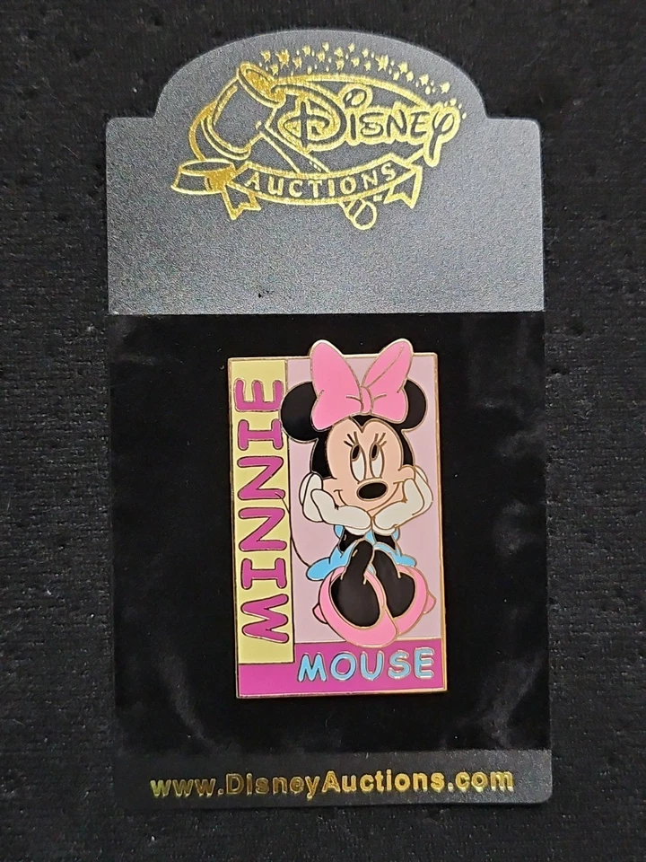 Prendedor vintage de subastas de Disney de Minnie Mouse LE 250 Foto 1 de 1
