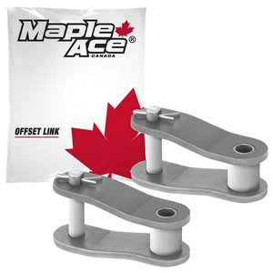 CA550HD Offset Link for Heavy Duty Agricultural Roller Chain (Qty 2) - Picture 1 of 8